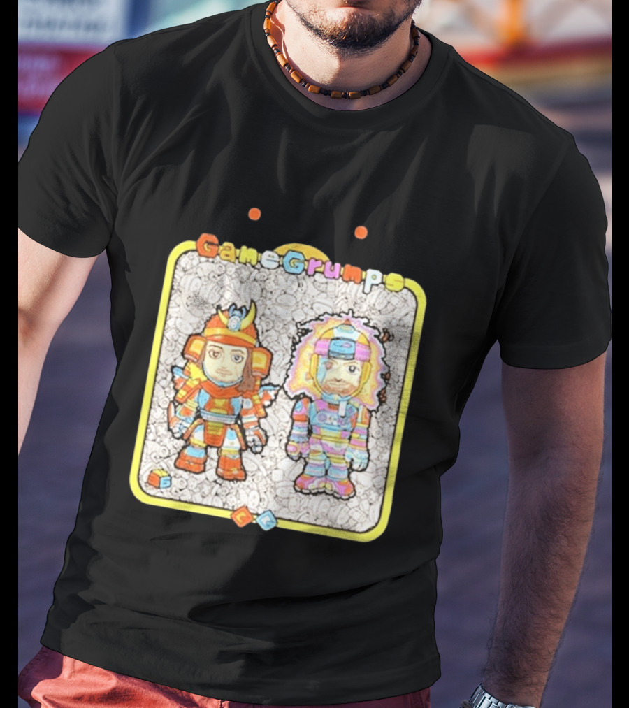 Game Grumps X 326 Collaboration Colorful Characters T-Shirt