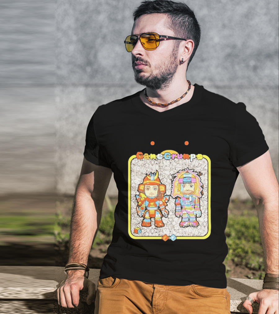 Game Grumps X 326 Collaboration Colorful Characters T-Shirt