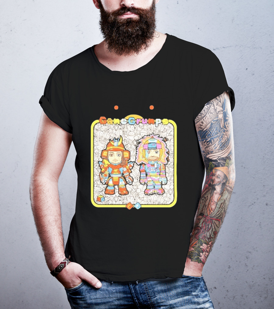 Game Grumps X 326 Collaboration Colorful Characters T-Shirt
