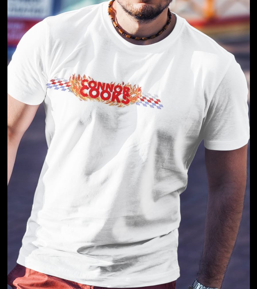 Connor Cooks 88 Wendy's Racing Flame T-Shirt