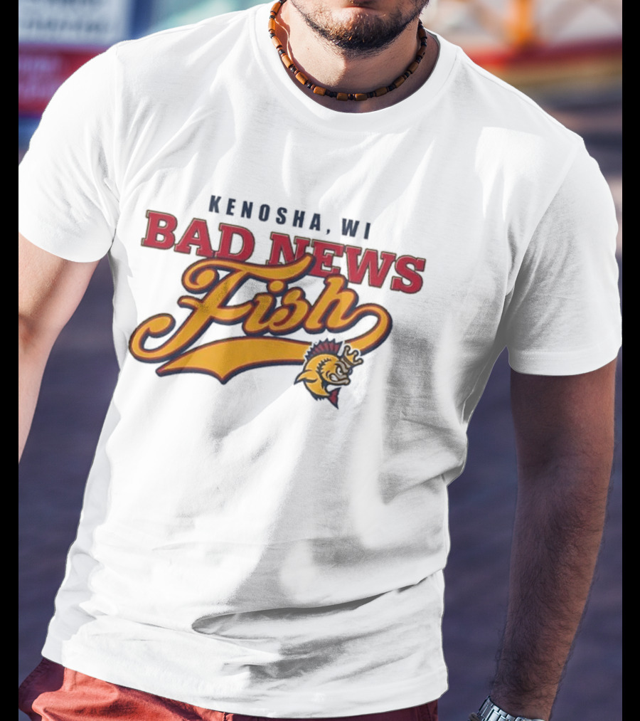 Kenosha WI Bad News Fish Kingfish Event T-Shirt