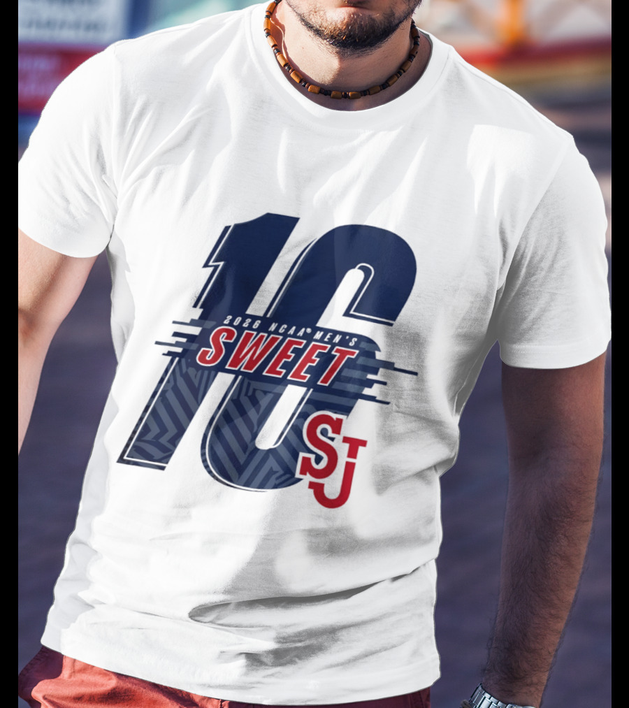 St. John's 2026 NCAA Men's Basketball Sweet 16 SJU T-Shirt