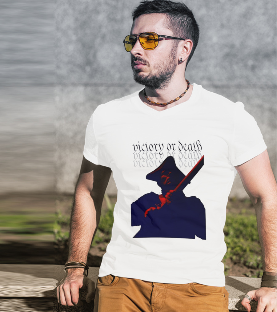 Patriot 250 Victory Or Death Revolutionary Soldier T-Shirt