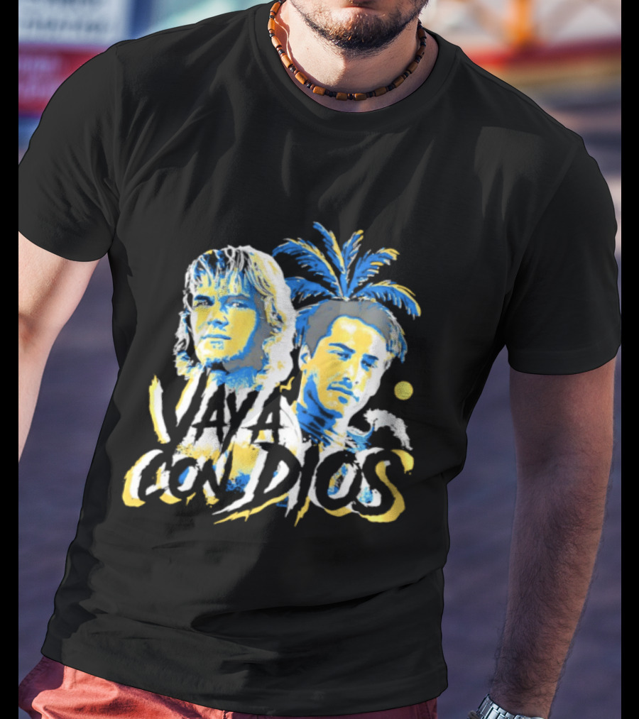 Vaya Con Dios Bodhi And Johnny Utah Point Break Movie 1991 T-Shirt