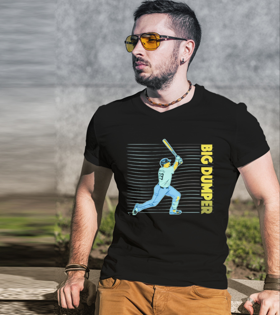 Seattle Mariners Cal Raleigh 29 Big Dumper Neon Nights T-Shirt