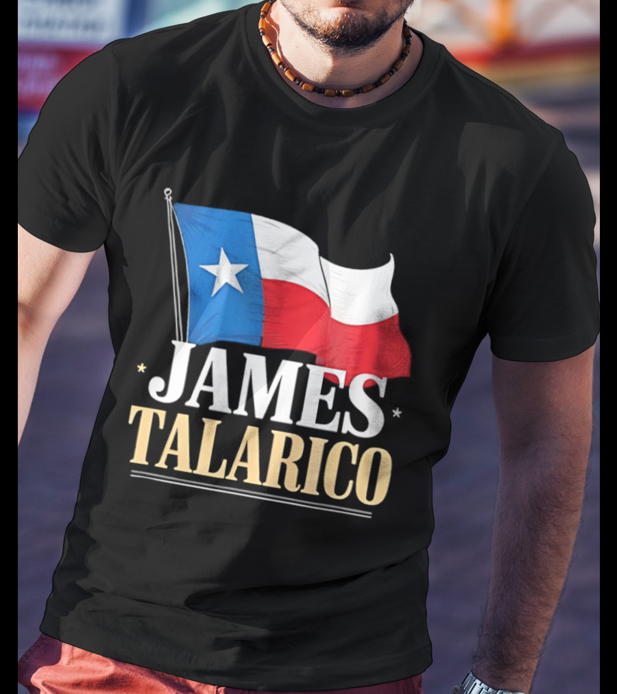 James Talarico Texas Flag Democrat Political T-Shirt