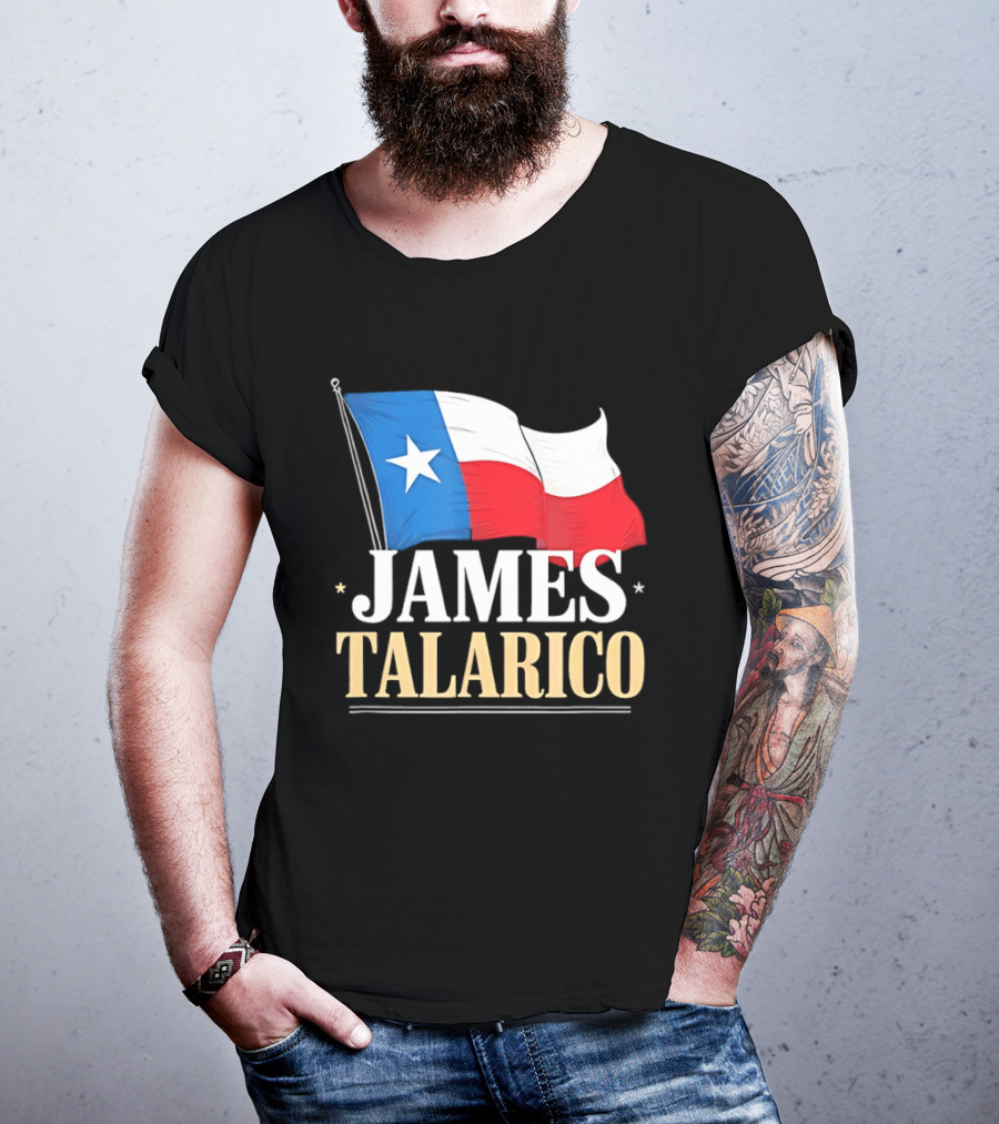 James Talarico Texas Flag Democrat Political T-Shirt