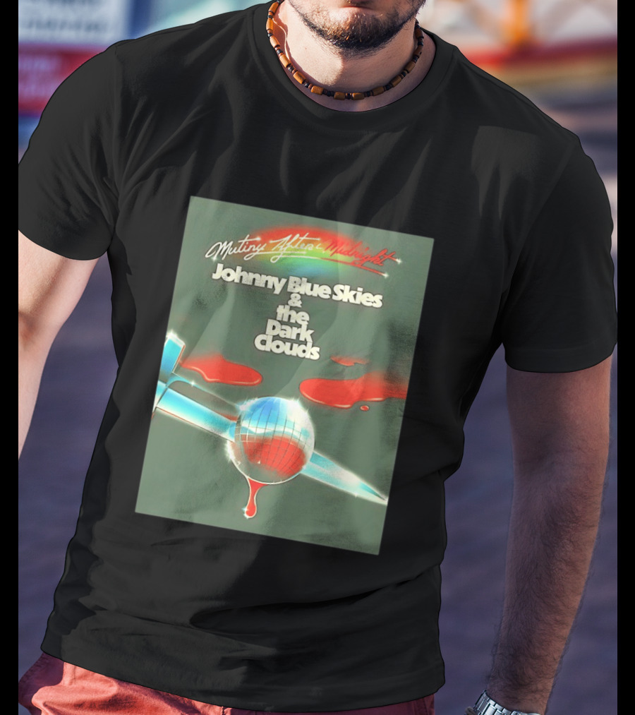 Mutiny After Midnight Johnny Blue Skies And The Dark Clouds Album T-Shirt
