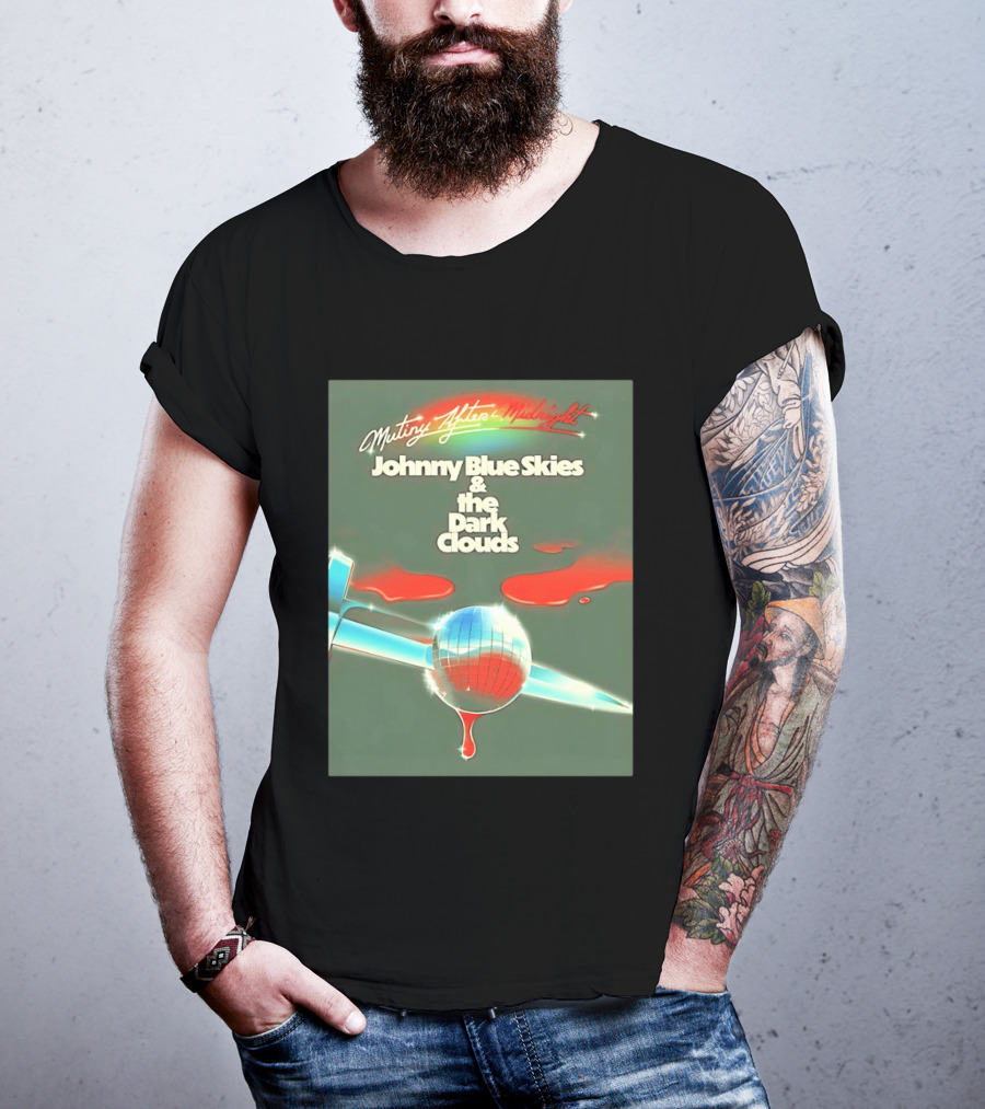 Mutiny After Midnight Johnny Blue Skies And The Dark Clouds Album T-Shirt