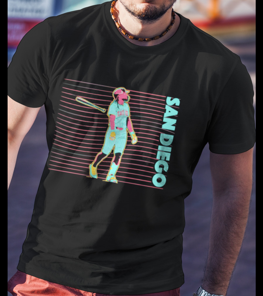 Fernando Tatis Jr San Diego Padres Neon Nights Baseball T-Shirt