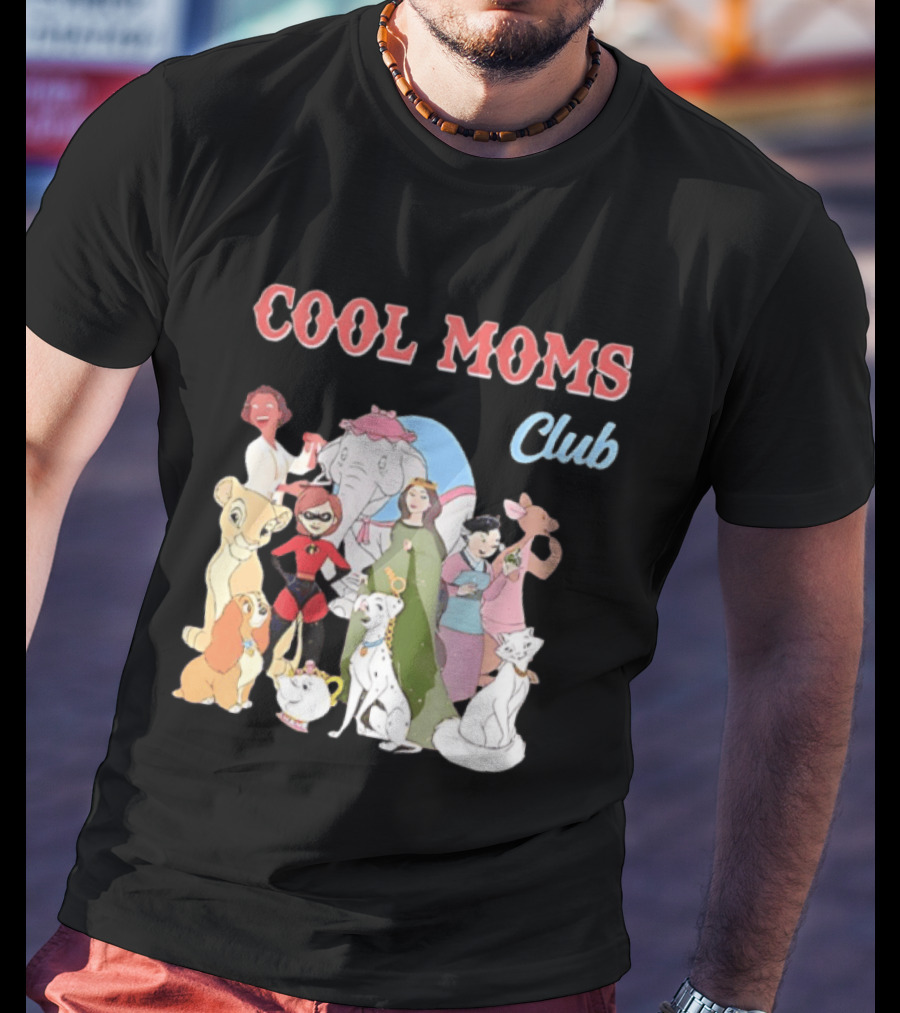 COOL MOMS CLUB Disney Characters T-Shirt