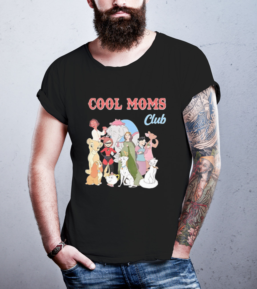 COOL MOMS CLUB Disney Characters T-Shirt