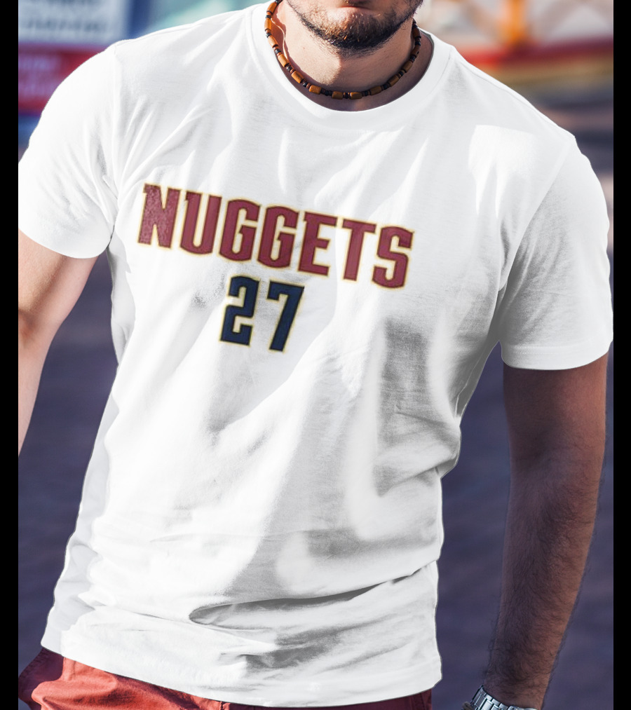 Denver Nuggets 27 Jamal Murray T-Shirt