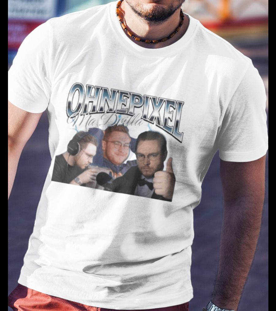 OHNEPIXEL Ma Drilla Thumbs Up Gaming Podcast Vibes T-Shirt
