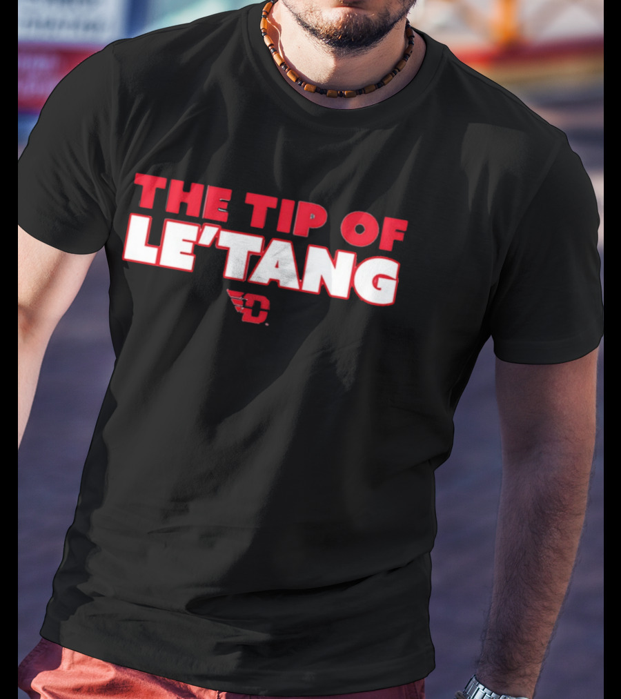 The Tip Of Le'Tang Dayton Flyers Amael L'Etang T-Shirt