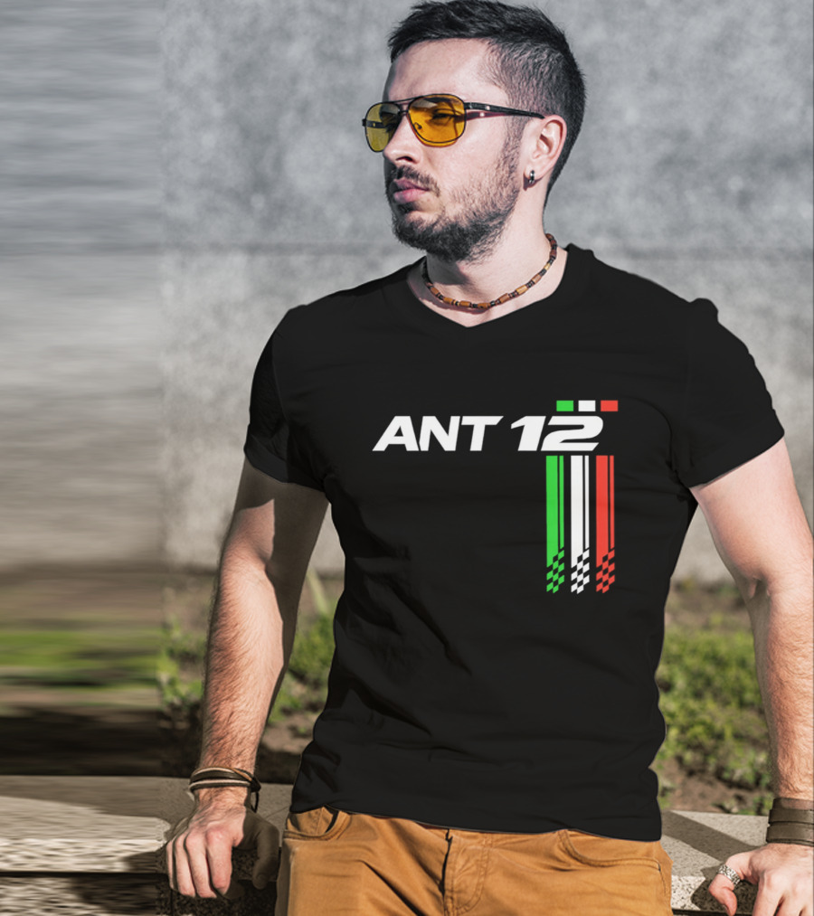 ANT 12 Italians Drive Tricolor Racing T-Shirt