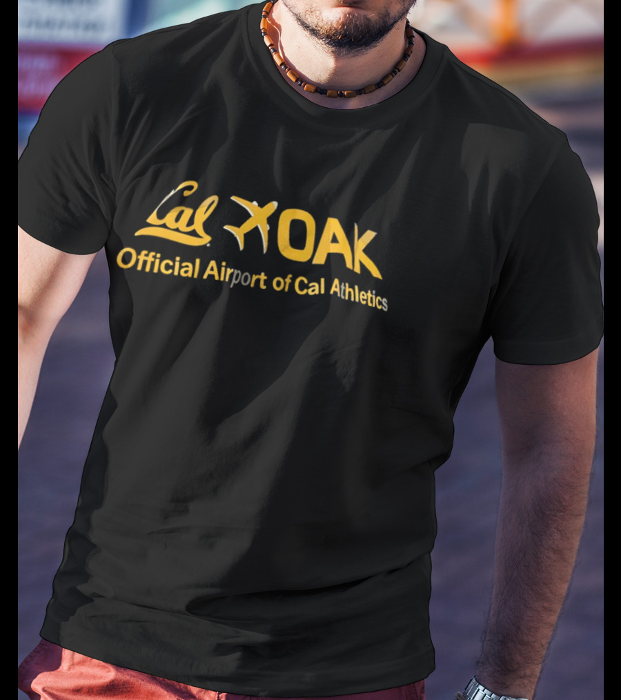 Cal OAK Official Airport Of Cal Athletics T-Shirt