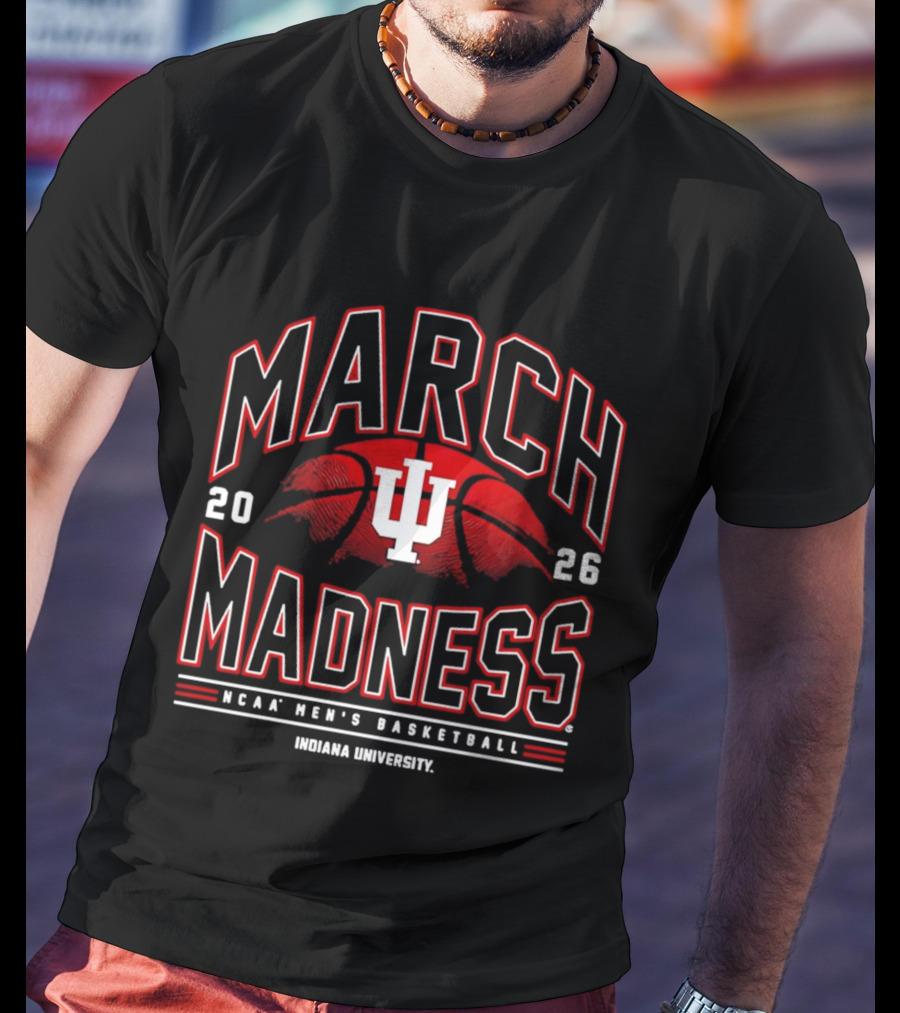 Indiana University NCAA Men's Basketball March Madness 2026 T-Shirt