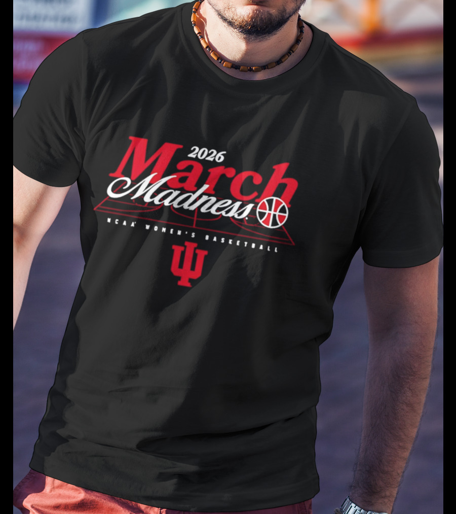 2026 March Madness NCAA Women's Basketball Indiana University T-Shirt