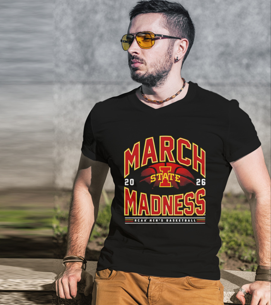 Iowa State 2026 NCAA Men's Basketball March Madness T-Shirt