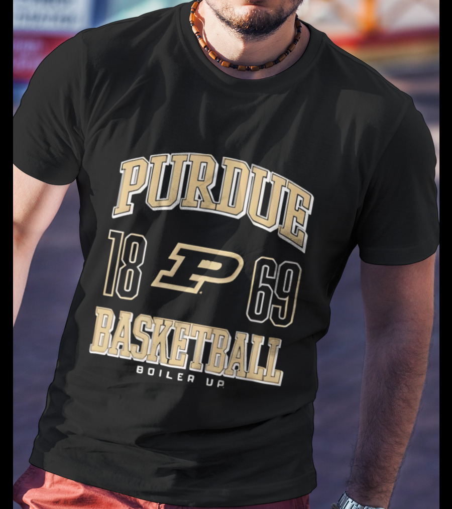 Purdue Basketball Boiler Up 1869 T-Shirt