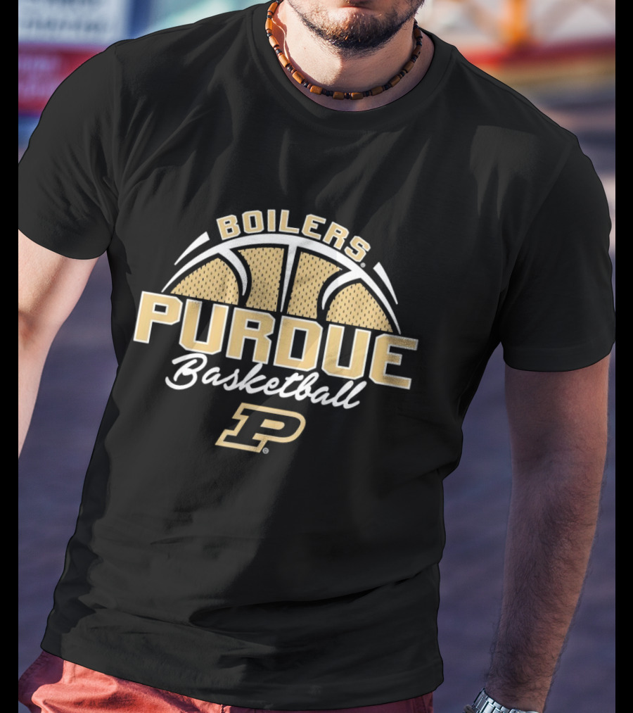 Purdue Boilers Basketball Youth P T-Shirt