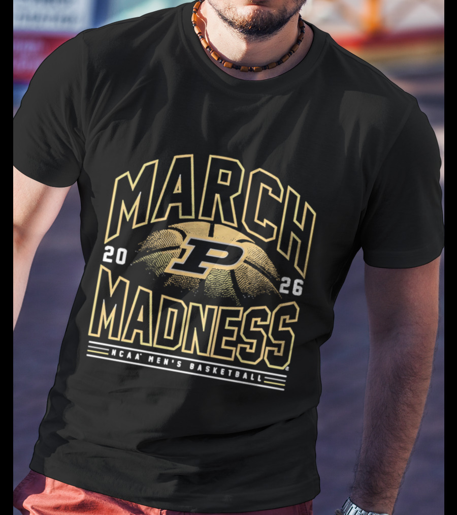 Purdue NCAA Men's Basketball March Madness 2026 T-Shirt
