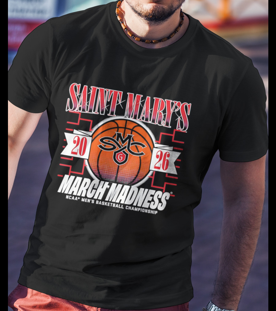 Saint Mary's Gaels 2026 NCAA Men's Basketball Championship March Madness T-Shirt