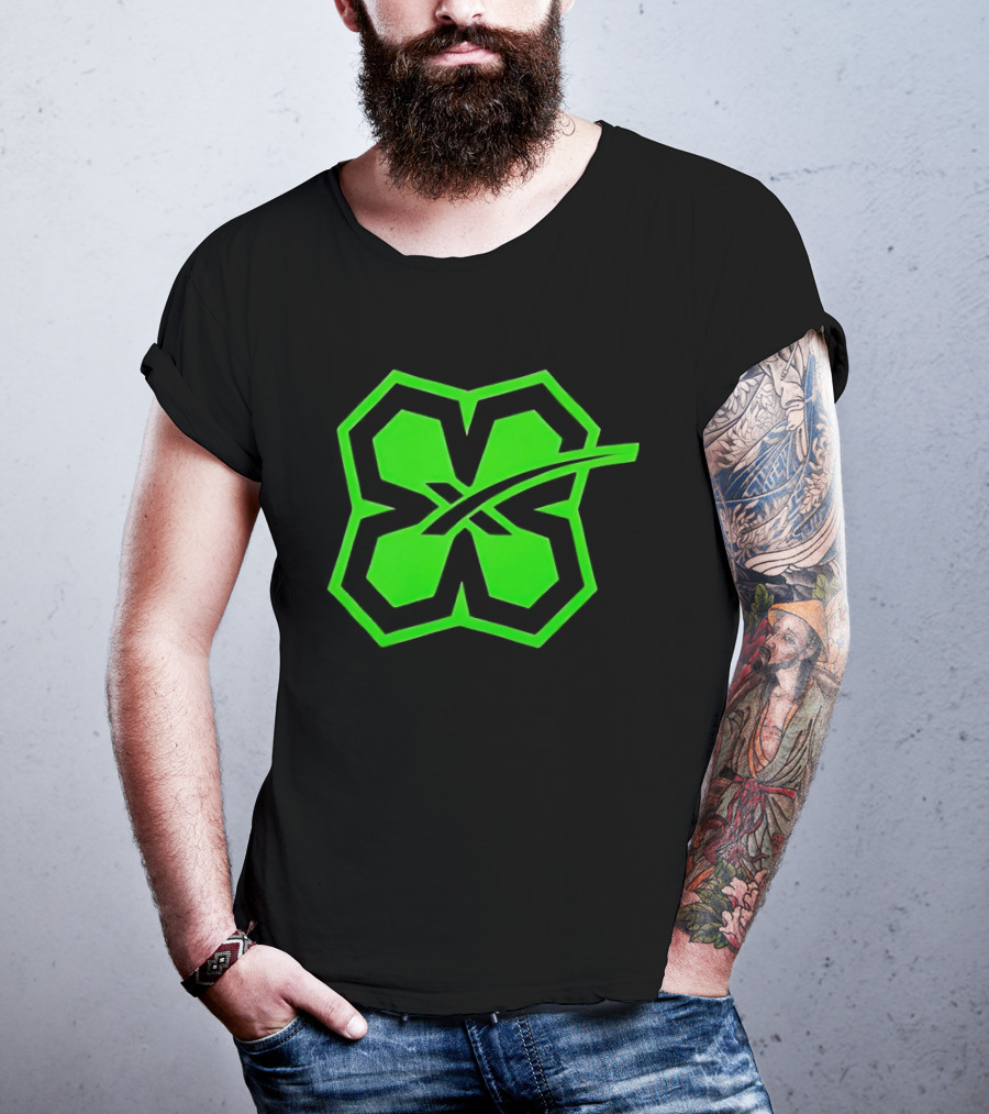 Lucky Four Leaf Clover Symbol Green T-Shirt