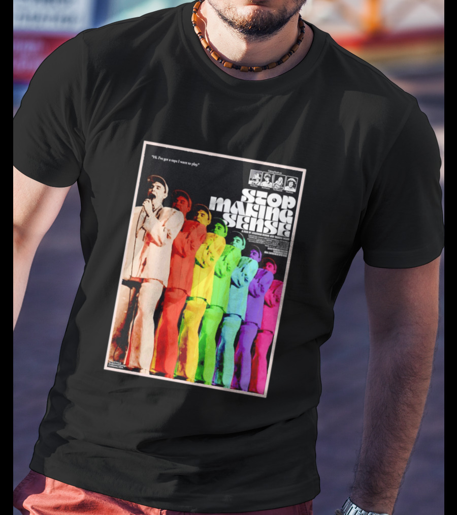 Stop Making Sense Rainbow Concert Film T-Shirt