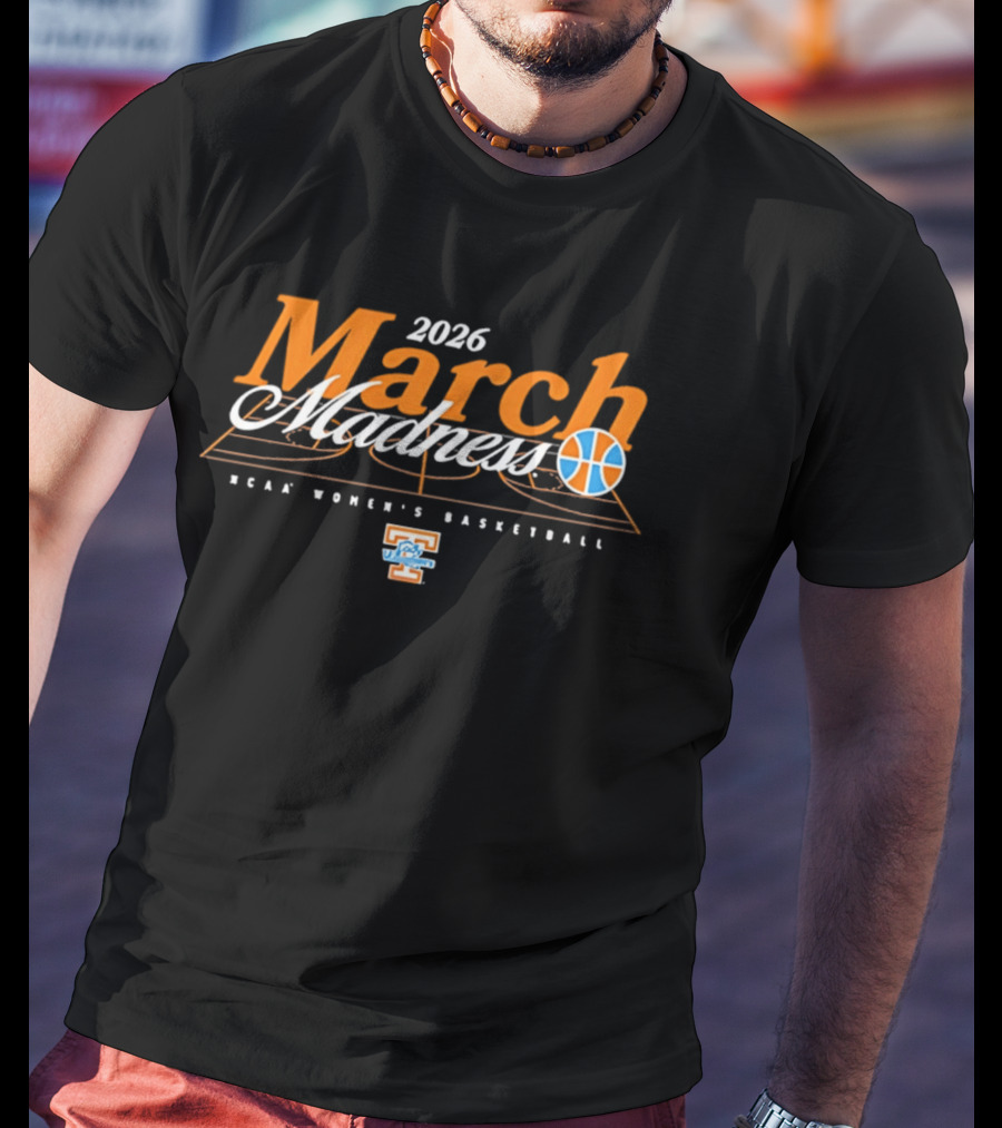 2026 March Madness NCAA Women's Basketball Tennessee Volunteers T-Shirt