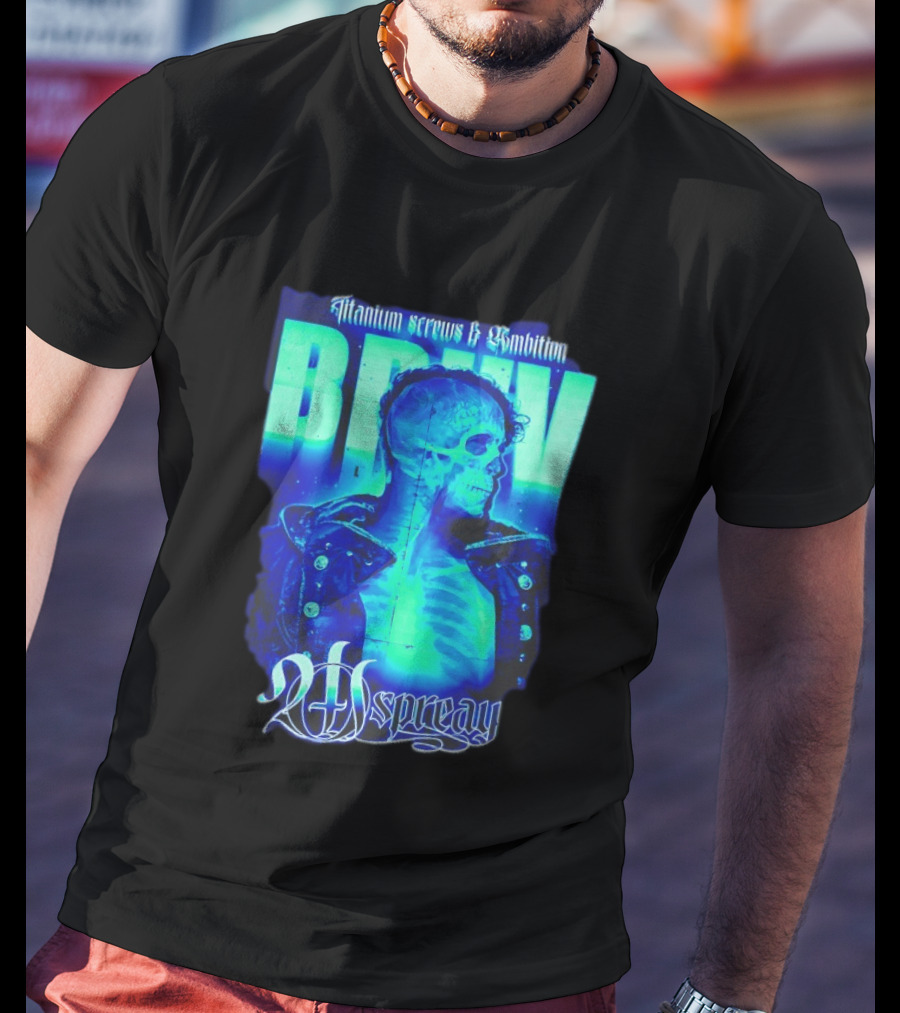 Titanium Screws Ambition Brutal Ospreay T-Shirt