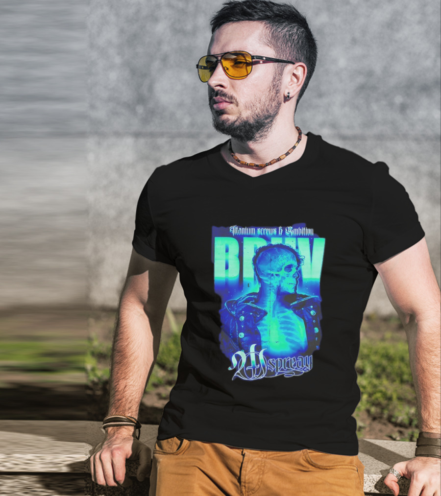 Titanium Screws Ambition Brutal Ospreay T-Shirt