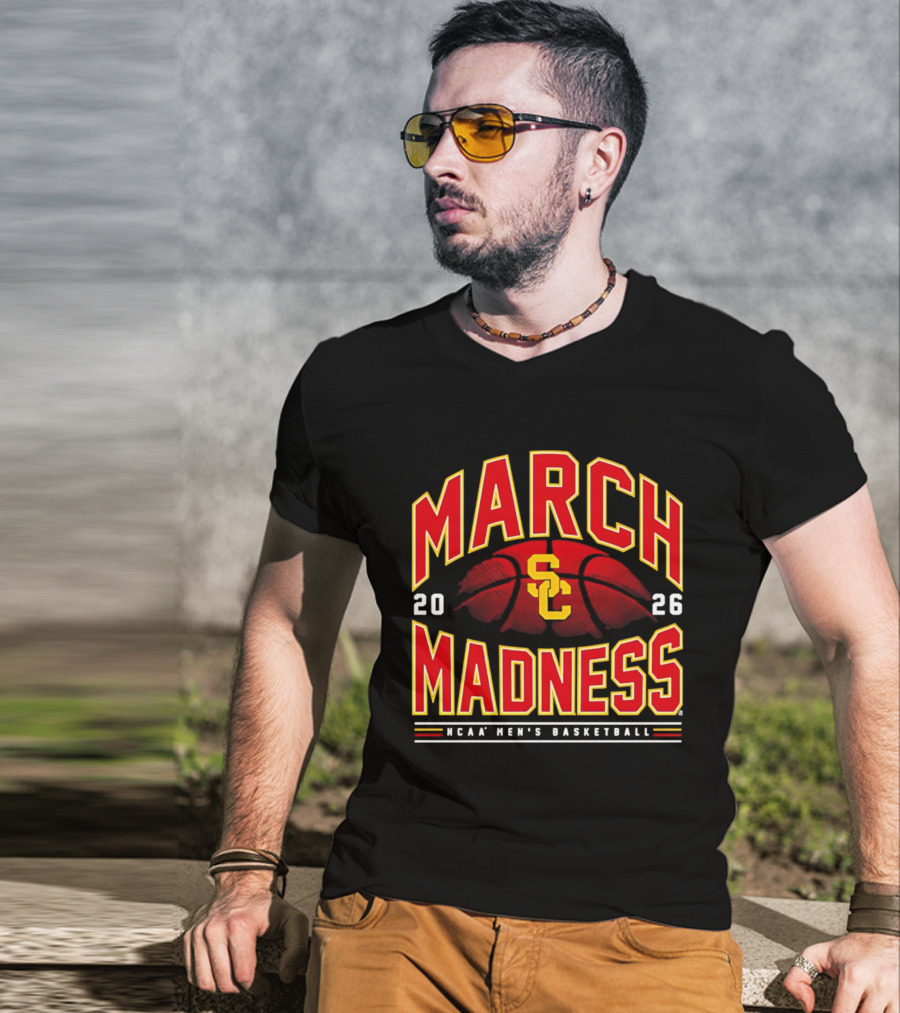 USC March Madness 2026 NCAA Men's Basketball T-Shirt