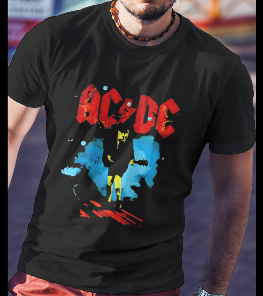 ACDC Angus Young On Stage Rock Legend T-Shirt