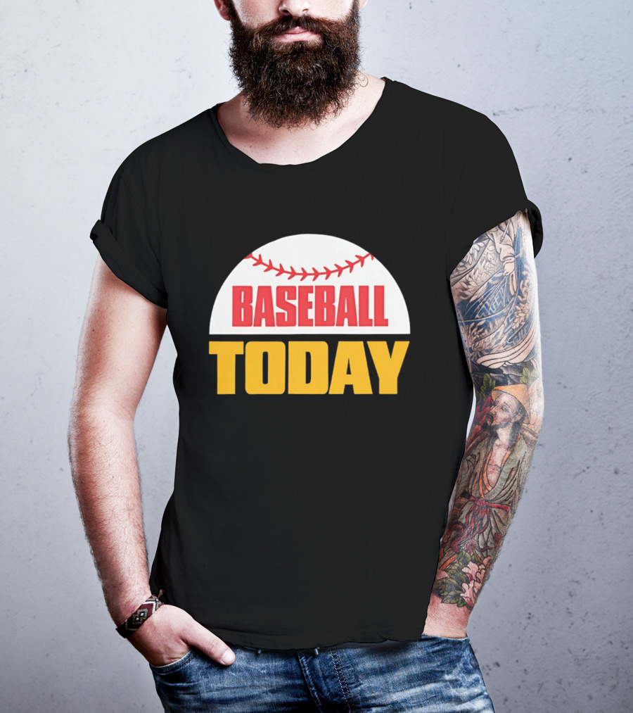 Baseball Today Embroidered 2026 Vintage Style Sports T-Shirt