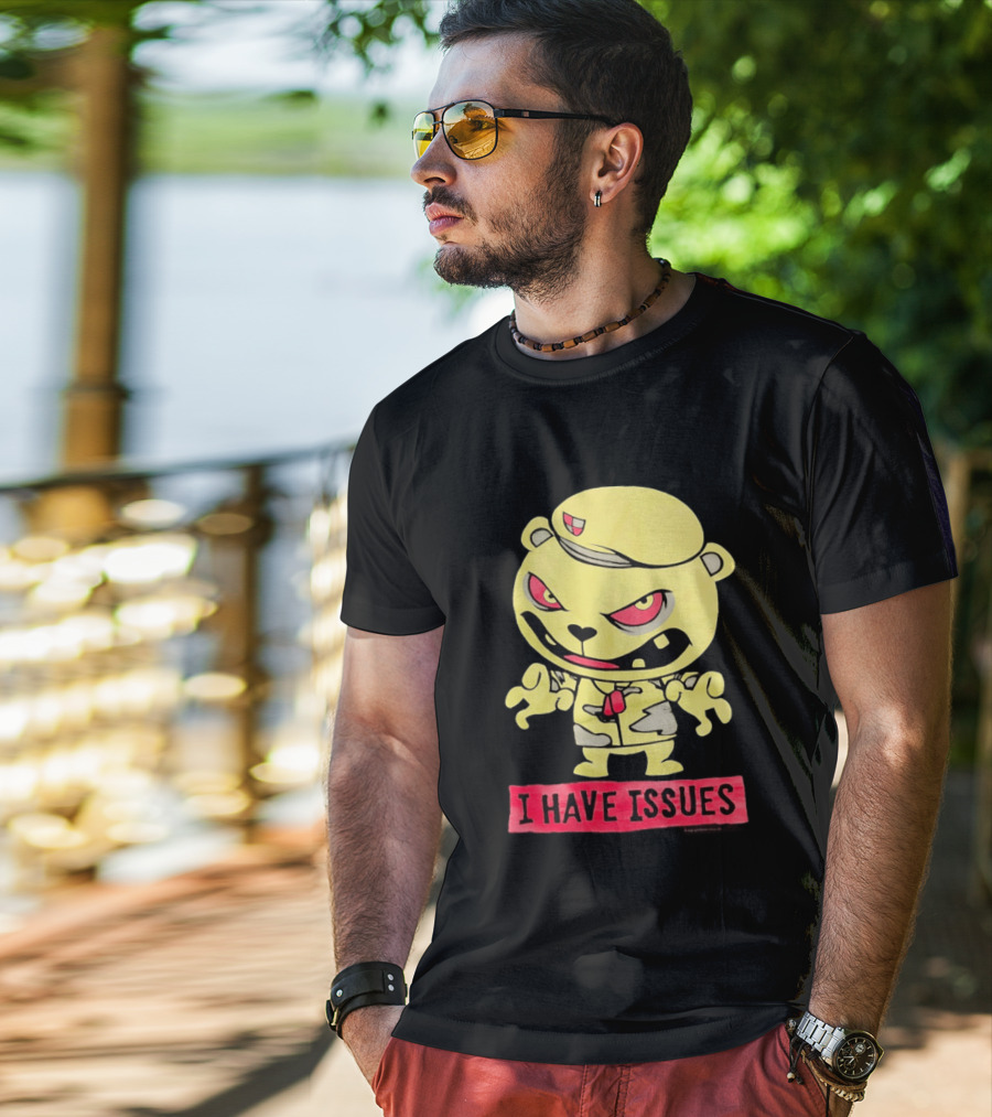 Flippy Series Happy Tree Friend I Have Issues T-Shirt