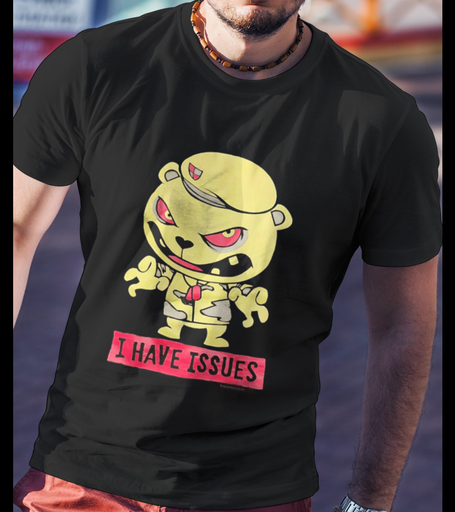 Flippy Series Happy Tree Friend I Have Issues T-Shirt