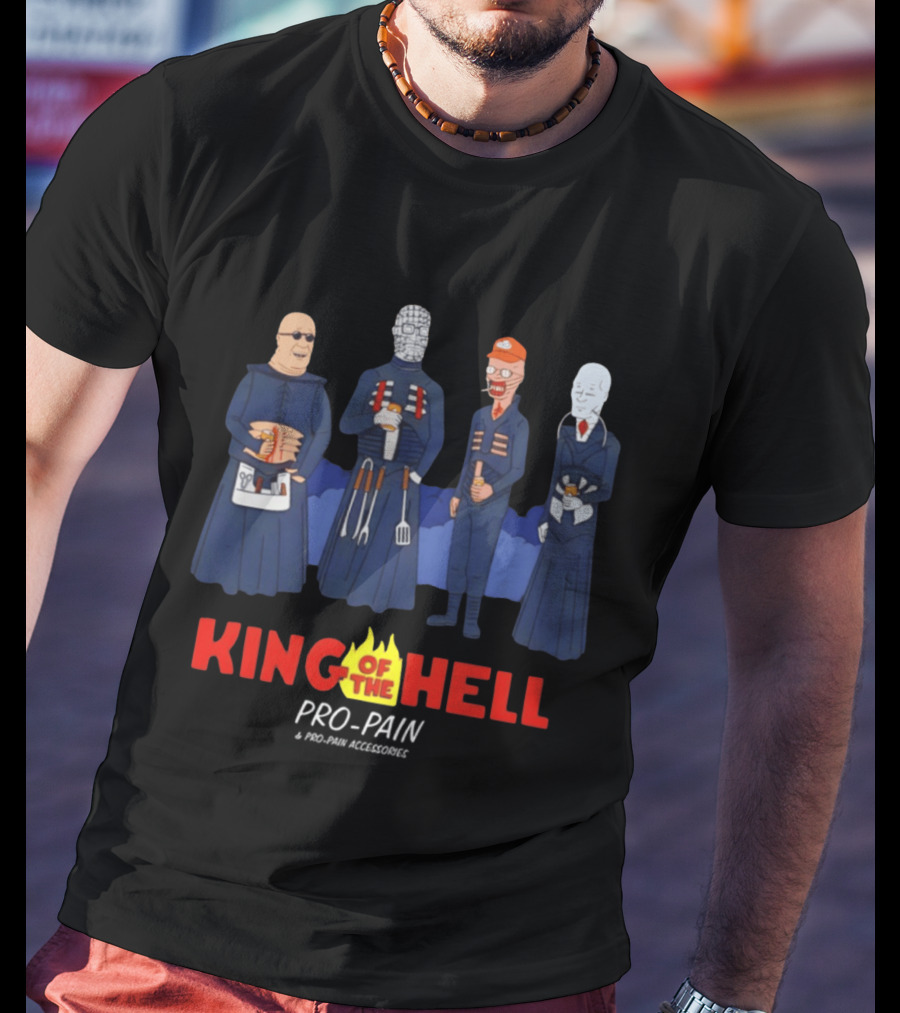 King Of The Hell Pro Pain Characters Mashup T-Shirt