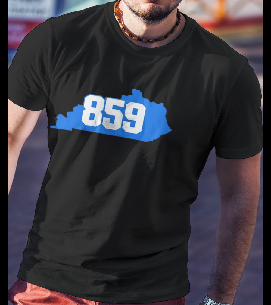 Kentucky Bluegrass Region 859 Area Code T-Shirt