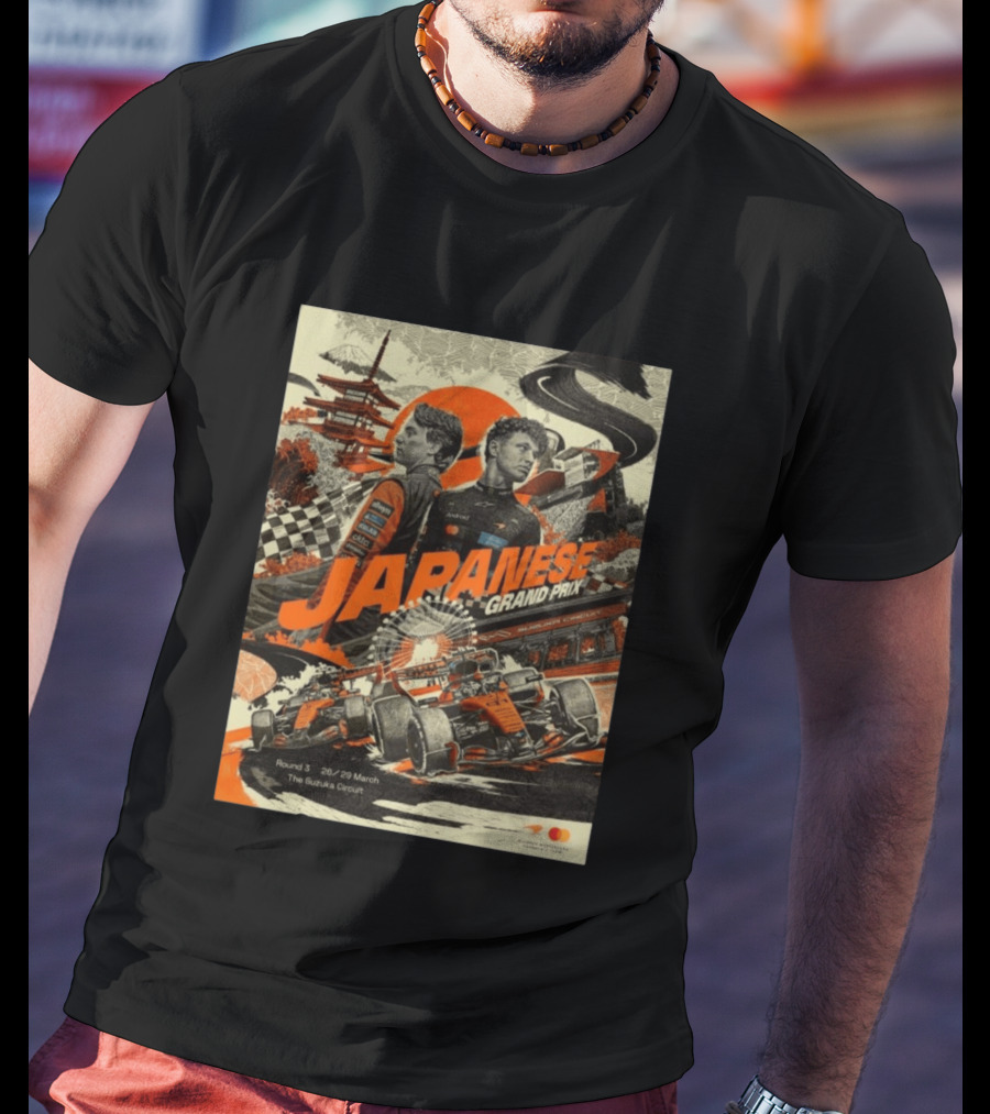 McLaren Mastercard Formula 1 Team Japanese Grand Prix 2026 Suzuka Circuit March 26 29 T-Shirt