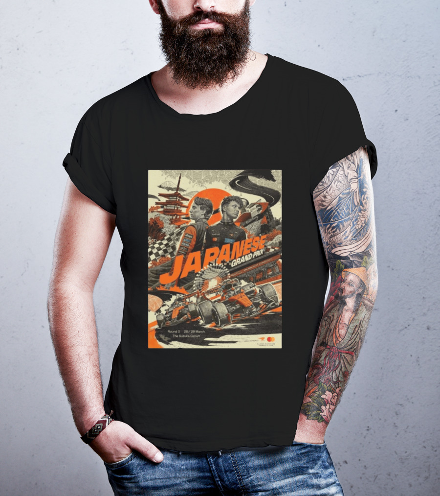 McLaren Mastercard Formula 1 Team Japanese Grand Prix 2026 Suzuka Circuit March 26 29 T-Shirt