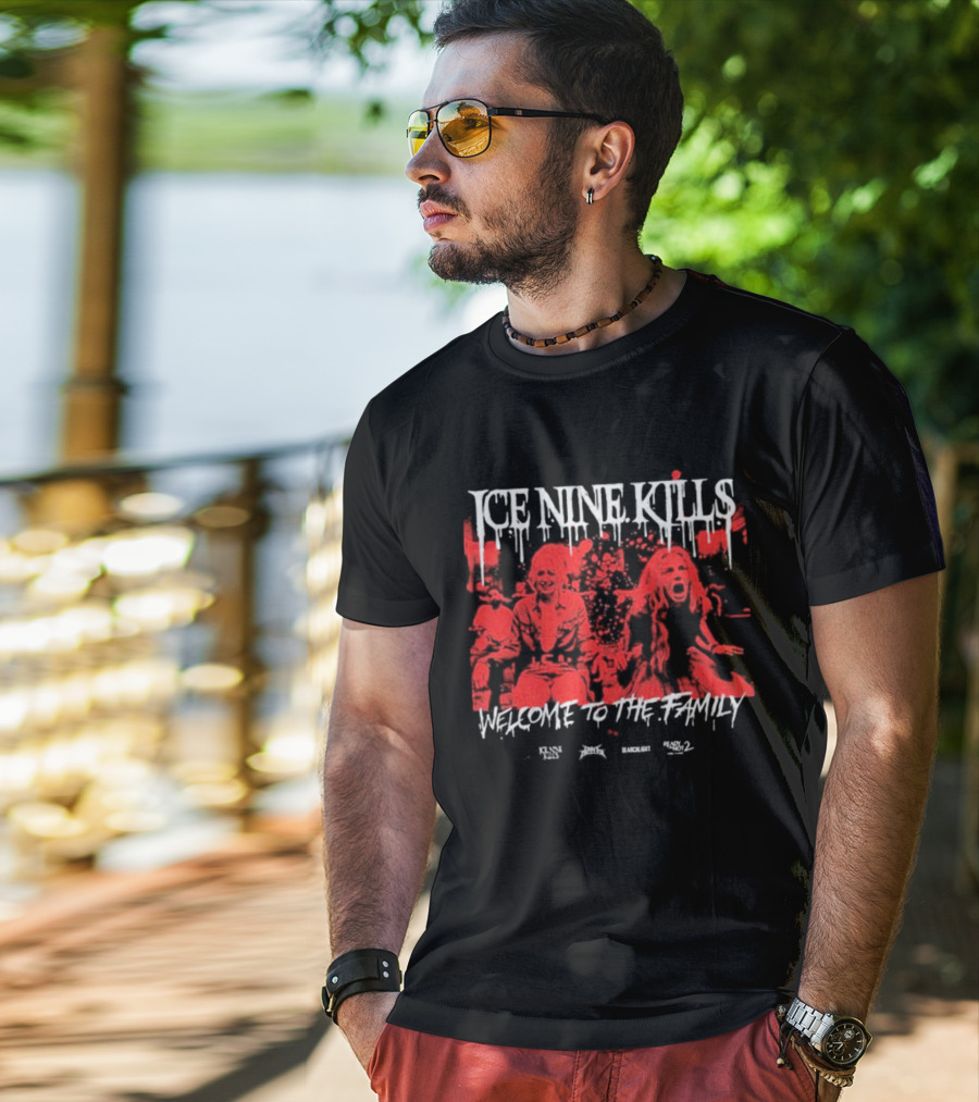Ice Nine Kills Welcome To The Family Horror Scene T-Shirt