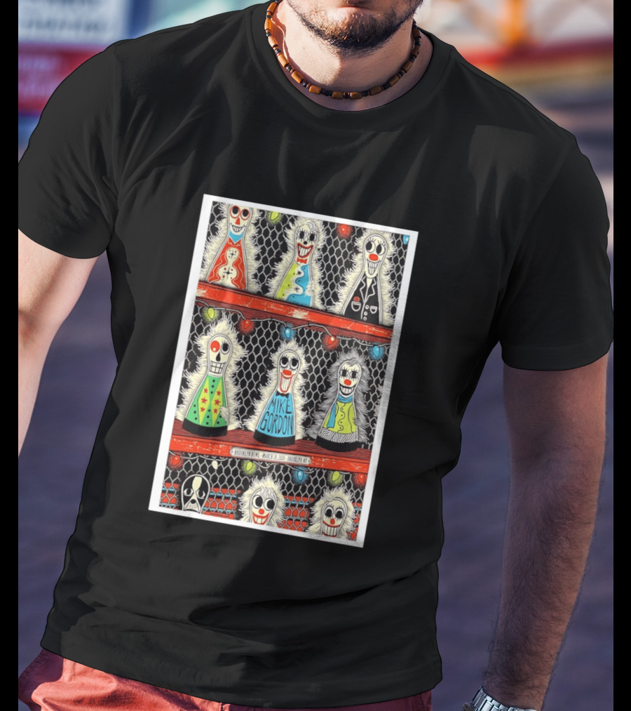 Mike Gordon March 26 2026 Brooklyn Bowl Furry Figures T-Shirt
