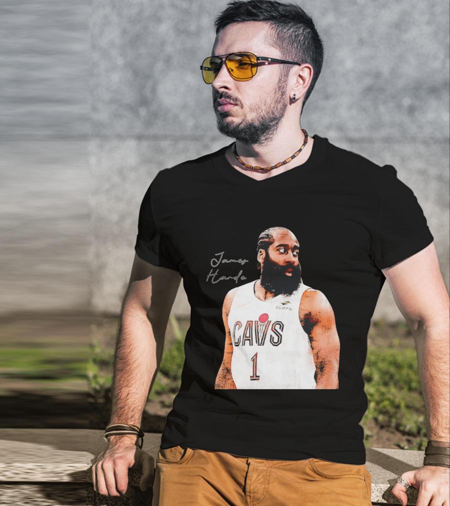 James Harden Cleveland Cavaliers CAVS Basketball 2026 NBA Champs T-Shirt