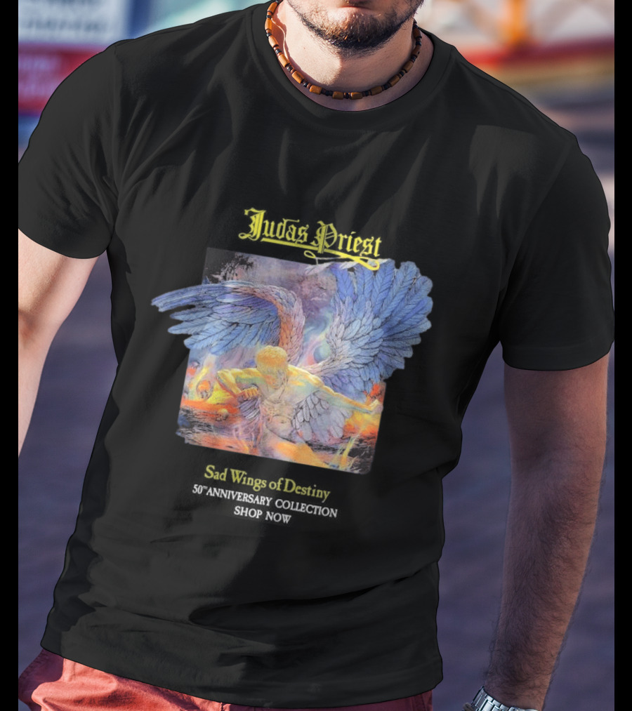 Judas Priest Sad Wings Of Destiny 50th Anniversary Collection T-Shirt