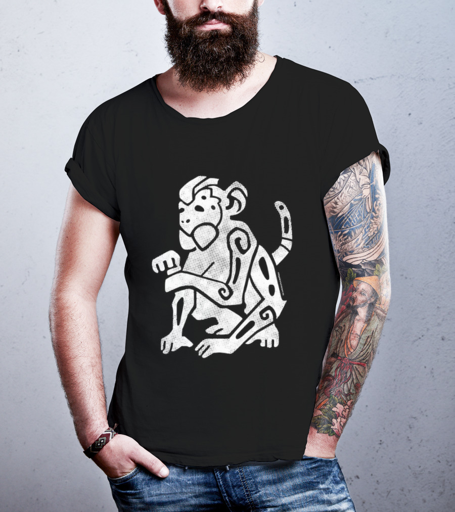 Wizard101 Hidden Temple Monkeys Tribal Motif T-Shirt