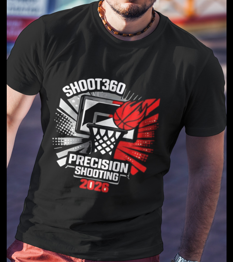 Shoot360 Precision Shooting Basketball 2026 T-Shirt
