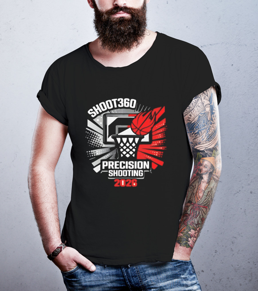 Shoot360 Precision Shooting Basketball 2026 T-Shirt