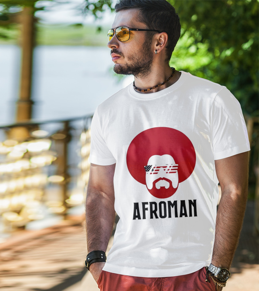 Afroman Justice For Lemon Pound Cake Red Afro Sunglasses T-Shirt